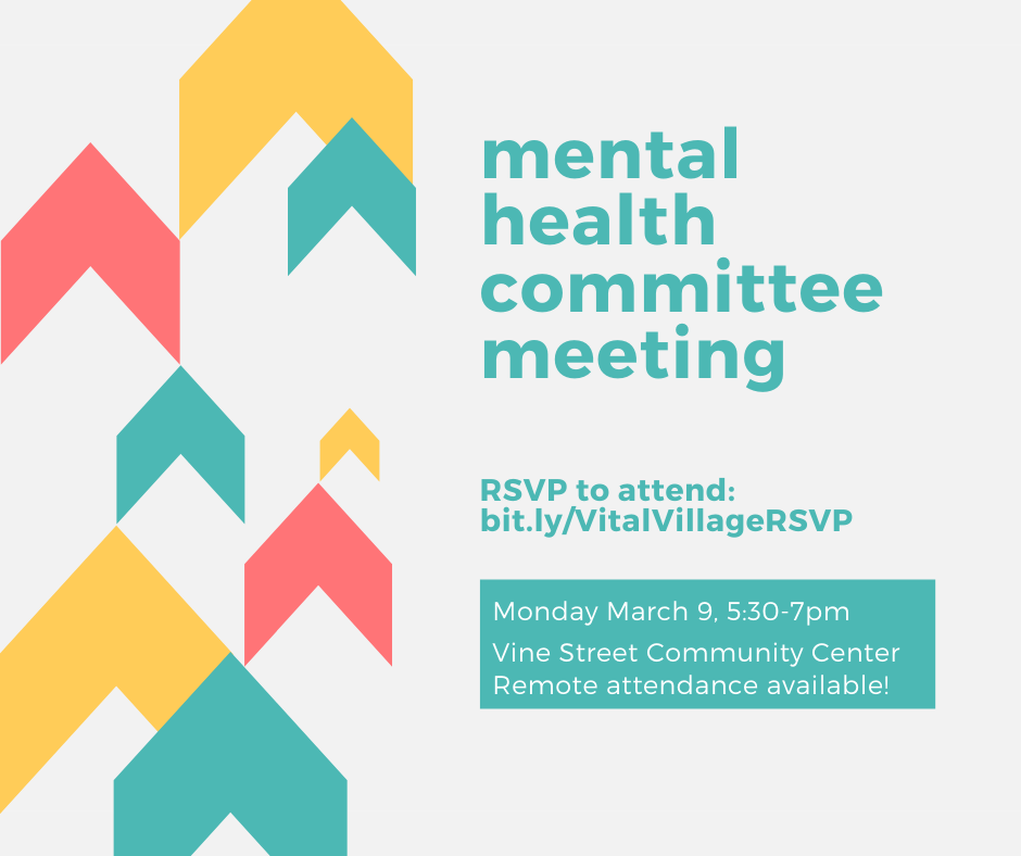 March 9 5:30-7PM at Vine Street Community Center (339 Dudley St, Roxbury). Virtual attendance possible